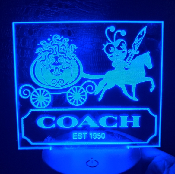 Cricut Medusa horse Coach led lamp - Picture 7 of 8